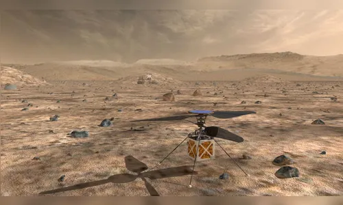 NASA projeta helicóptero para sobrevoar Marte em 2021