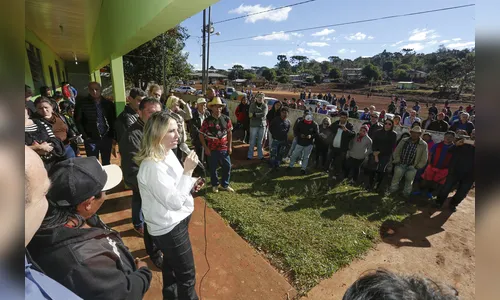 Governadora visita Reserva  Indígena nos Campos Gerais