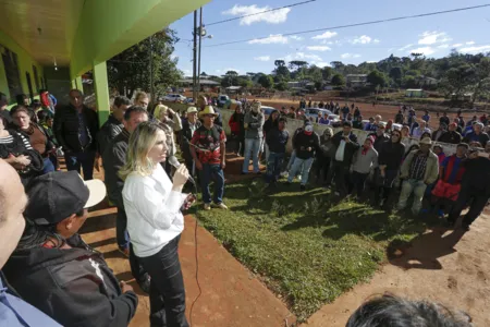 Governadora visita Reserva  Indígena nos Campos Gerais