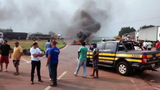 Motorista de Apucarana morreu em ponto de bloqueio em rodovia no Tocantins durante a greve dos caminhoneiros - Foto: Reprodução/Whatsapp