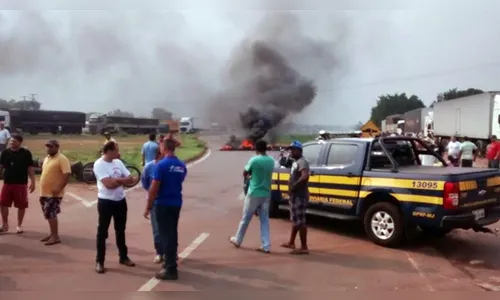 Caminhoneiro de Apucarana morre em ponto de bloqueio durante protesto da categoria