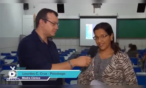 Entrevista com a Psicologa Lourdes falando sobre o projeto REINTEGRA