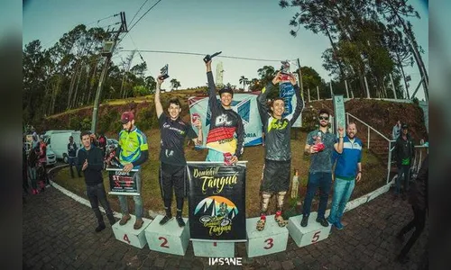 Atletas de Arapongas participam do Campeonato Estadual de Downhill