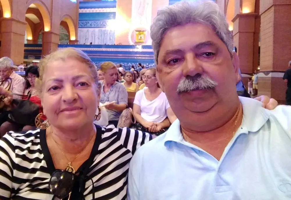 Paulo Celso Correa Rocha Loures e a esposa Marli Ribas Rocha Loures (arquivo pessoal)