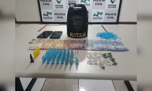 Trio é preso pela PM de Apucarana com 60 pinos de cocaína e 31 pedras de crack
