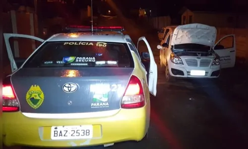 Ladrão leva veículo funerário, furta gasolina do tanque e depois abandona o carro