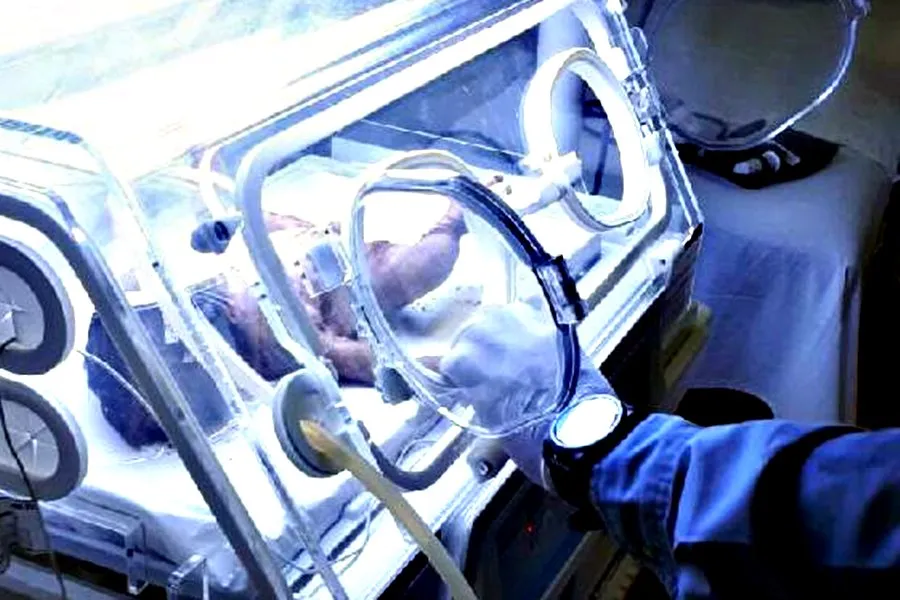 A recém-nascida resistiu quase 7h enterrada | Foto: CIA do 13º CR/ PM/MT