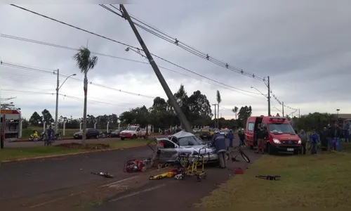 Motorista de 18 anos é preso após acidente com morte de ciclista em Arapongas