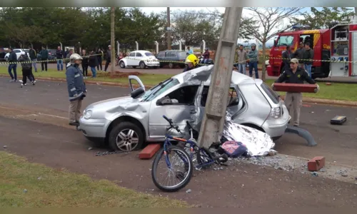 
							Racha pode ter causado acidente que matou ciclista nesta manhã em Arapongas
						
						
