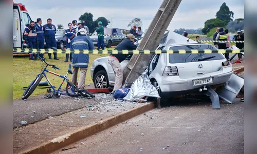 Motorista que atropelou e matou ciclista é solto em Arapongas