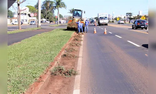 Prefeitura realiza serviços na Avenida Maracanã