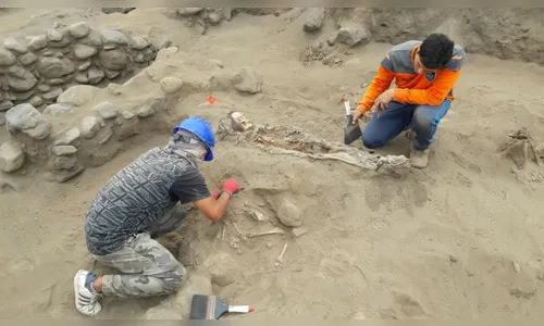 Pesquisadores encontram 56 esqueletos de crianças sacrificadas em rituais pagãos