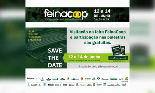 Feinacoop começa nesta terça-feira em Arapongas