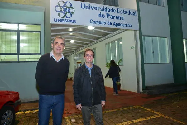 Daniel Gomes, diretor, e Leonardo Fávero Sartori, vice (Foto: Sérgio Rodrigo)