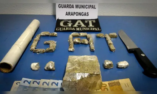 Casal é preso por tráfico de drogas em Arapongas