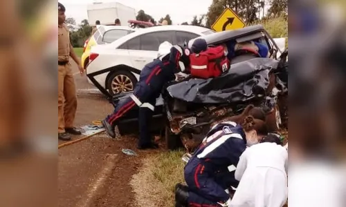 Bebê ferido em acidente no Vale do Ivaí morre logo após ser socorrido