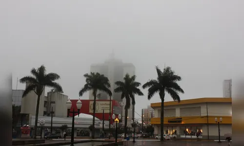 Algumas regiões podem ter chuva congelada, segundo Simepar