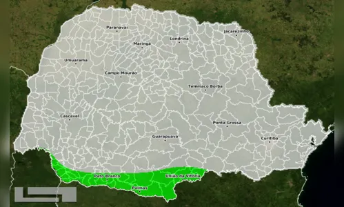 
							Algumas regiões podem ter chuva congelada, segundo Simepar
						
						