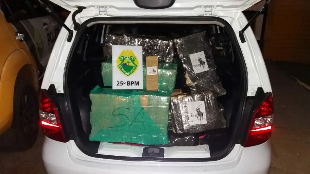 PM apreende mais de 300 quilos de maconha