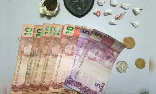 Mulher e adolescentes são flagrados com cocaína, maconha e dinheiro em Arapongas