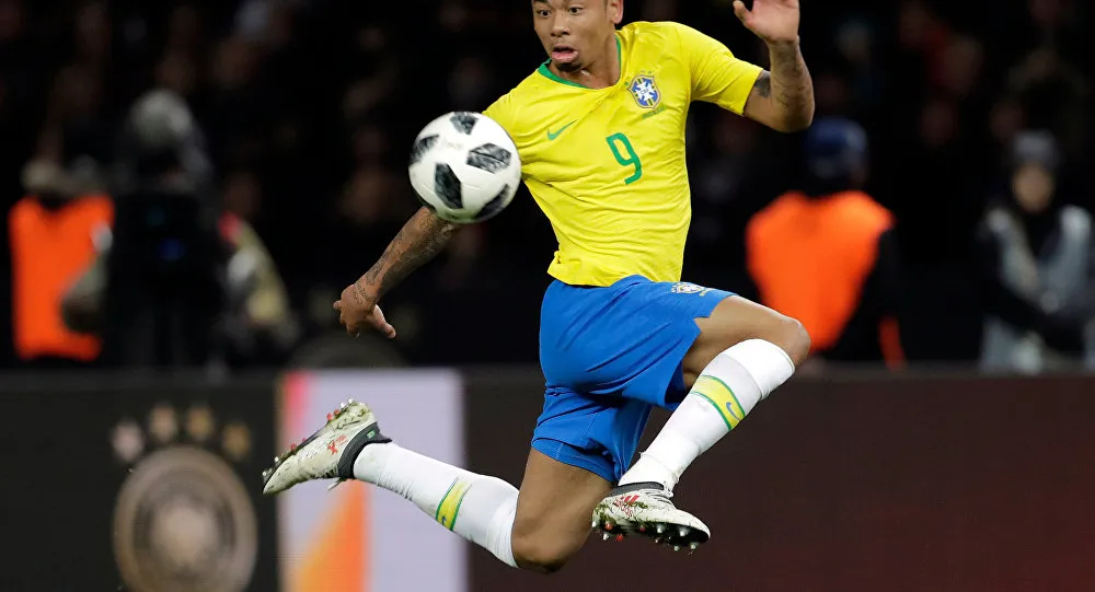 Gabriel Jesus nega clima de 'oba-oba' e garante Seleção 'mentalmente forte' - Foto: AP Photo / Markus Schreiber