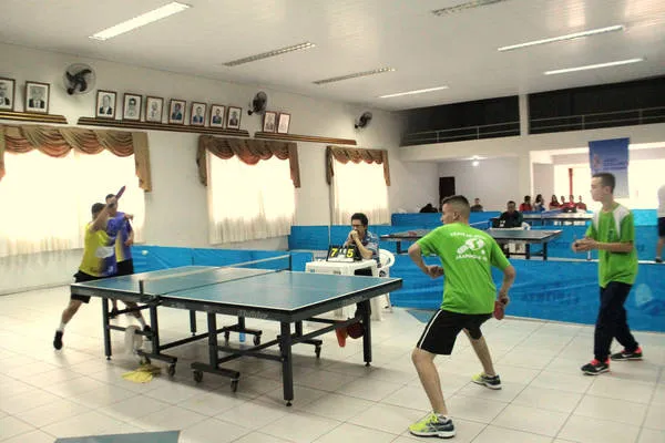 A modalidade de tênis de mesa dos JEP´s foi realizada na Acear em Arapongas - Foto: www.oesporte.com.br