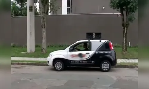 Família procura gato desaparecido com ajuda de drone e carro de som