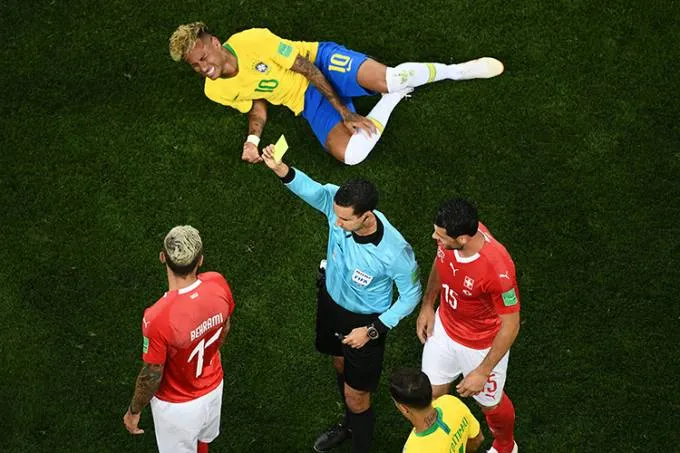 Brasil e Suíça empataram em Rostov (fot - Jewel Samad/AFP)