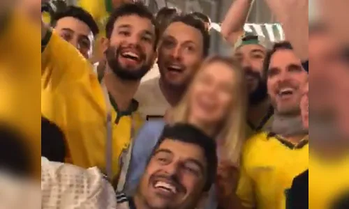 Vídeo com torcedores brasileiros assediando estrangeira viraliza nas redes e causa polêmica