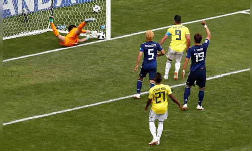 Japão surpreende e vence a seleção da Colômbia por 2 a 1