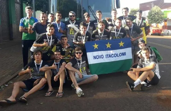 O time de Novo Itacolomi ficou em primeiro lugar no futebol dos JAP`s - Foto: Divulgação