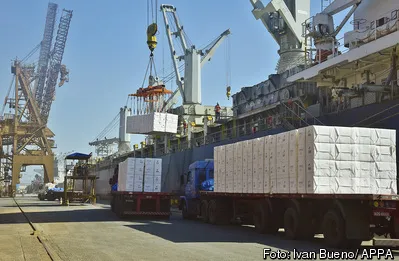 Porto de Paranaguá recebe 100º navio da Klabin​