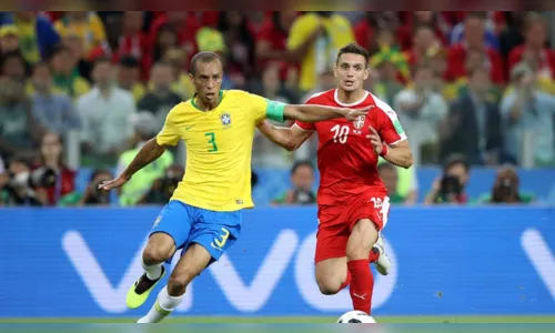 
							Brasil vence a Sérvia por 2 a 0 e garante 1º lugar no grupo E
						
						