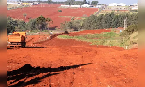 Obras de marginal da PR 444 prosseguem conforme cronograma