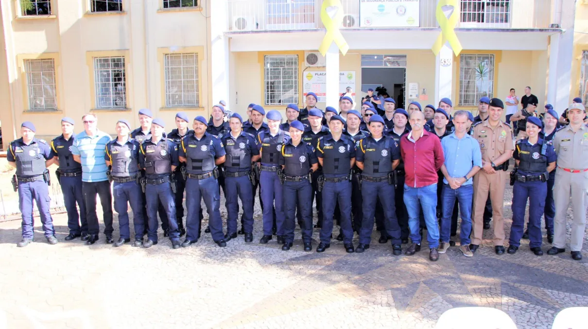 Guarda Municipal atua fortemente na segurança do município. (foto - reprodução)