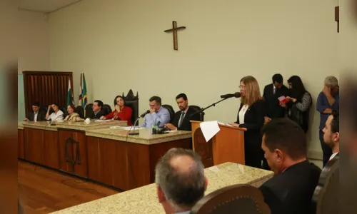 
							Vereadores eleitos pelo Parlamento Jovem são diplomados 
						
						