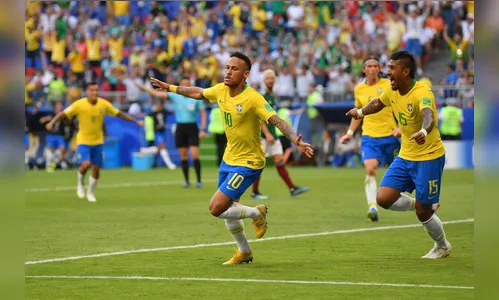 Brasil se classifica para as quartas de final após vitória contra o México