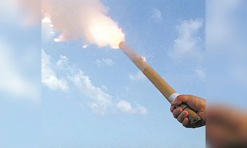 Saúde alerta sobre risco de acidentes com fogos de artifício