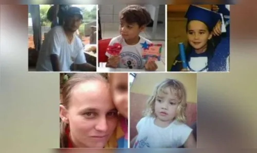 
							Racha entre cinco caminhões provocou morte de casal e três filhos, diz polícia
						
						