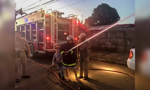 Policiais, guardas e bombeiros realizam o sonho de criança em Arapongas