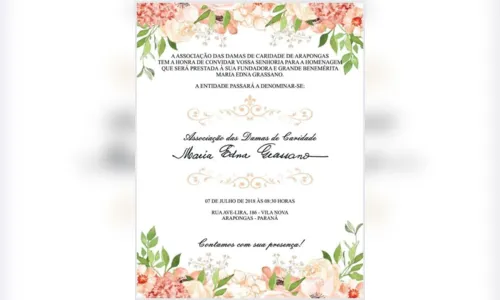 
							Damas de Caridade homenageia fundadora dando seu nome à entidade
						
						