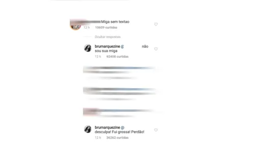 
							Bruna Marquezine se irrita com internauta em post de apoio a Neymar
						
						