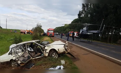 
							Casal e criança morrem após acidente em Manoel Ribas
						
						