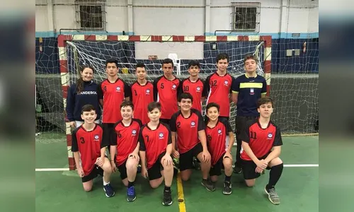 Colégio Platão se despede no handebol masculino dos Jogos Escolares do Paraná