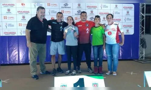 Karatê de Apucarana conquista três medalhas nos Jogos Escolares do Paraná