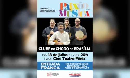 
							Apucarana recebe extensão do 38º Festival Internacional de Música de Londrina
						
						