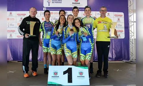 Colégio Souza Naves, de Rolândia, é campeão geral no ciclismo