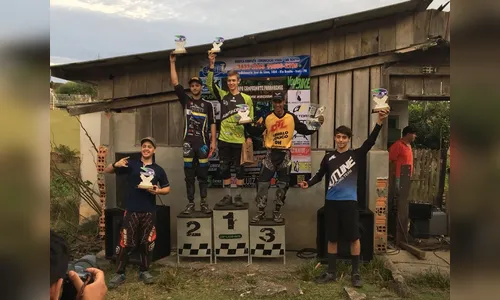 Equipe araponguense de downhill participa da 3º etapa do Campeonato Paranaense