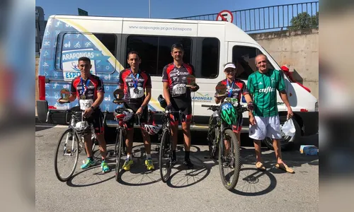 Araponguenses participam do Thunder Man Duatlon Séries