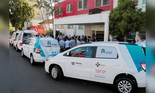 Saúde de Apucarana recebe mais quatro veículos